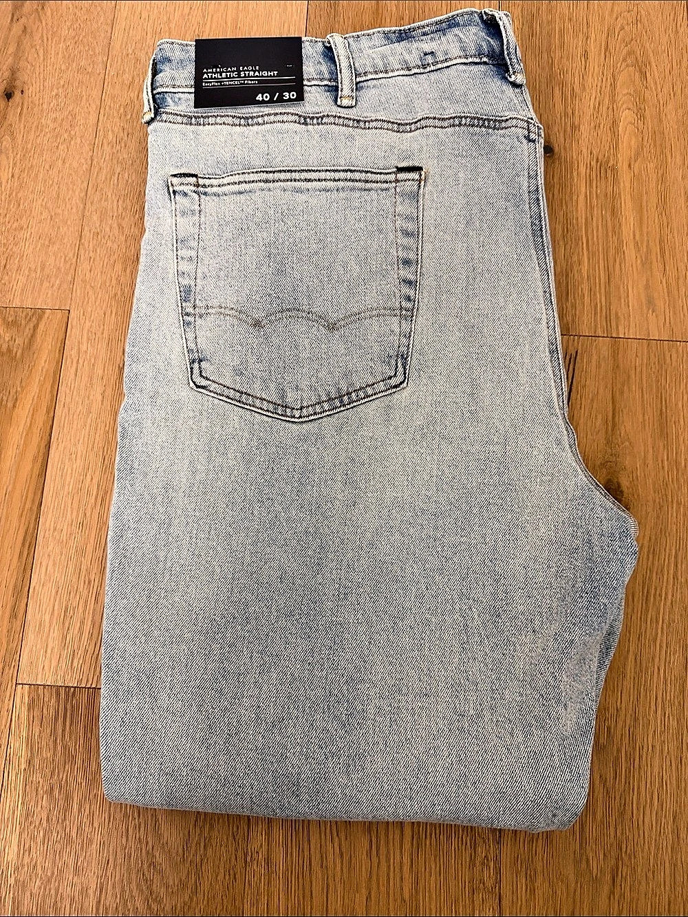 American Eagle Athletic Straight Jean Men's Denim Jeans Waist 40